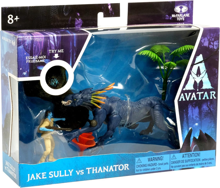 Avatar: World Of Pandora Action Figure Set: Jake Sully Vs. Thanator