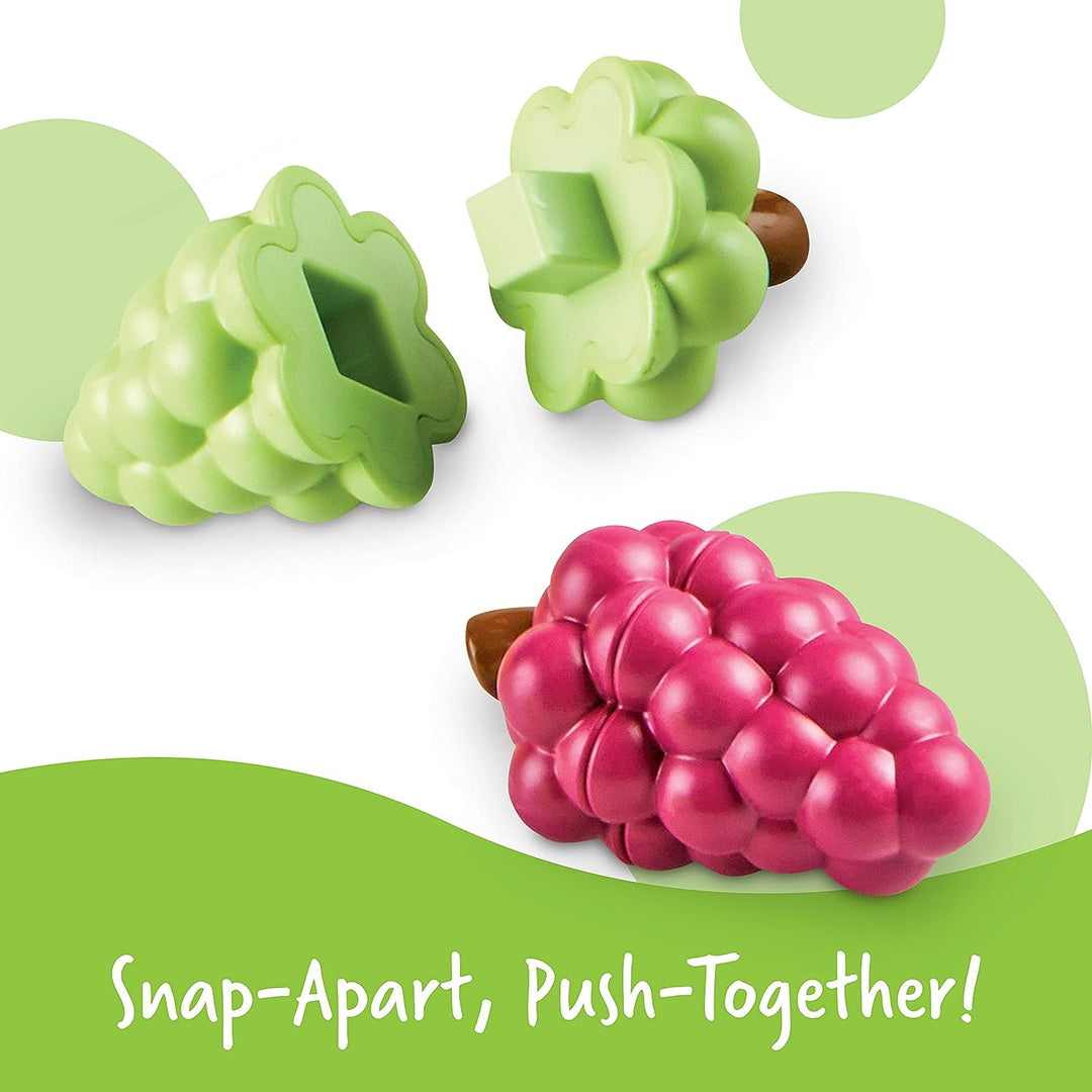 Learning Resources LER6715 SNAP-N-Learn Fruchtformer, Multi