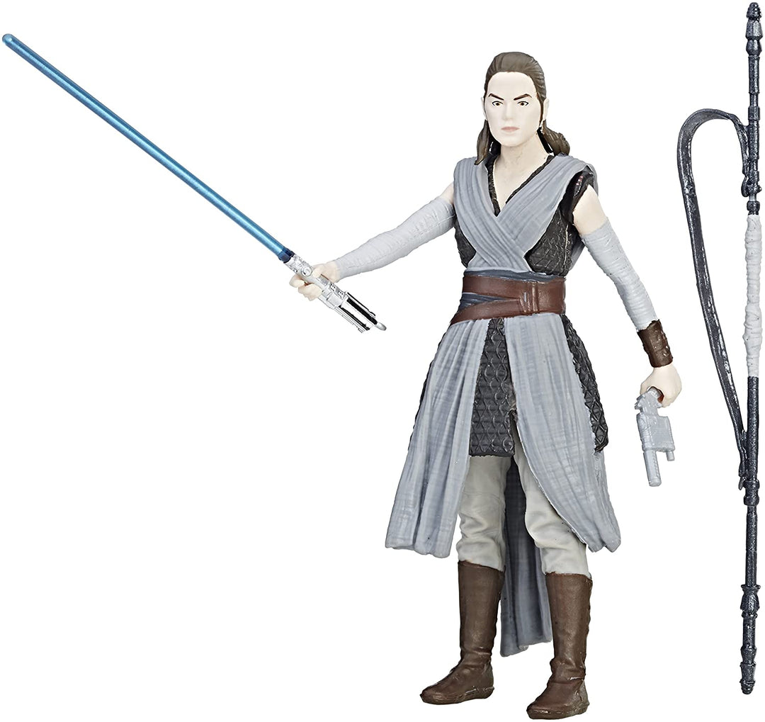 Star Wars C1504EL2 Rey (Jedi Training) Force Link-figuur