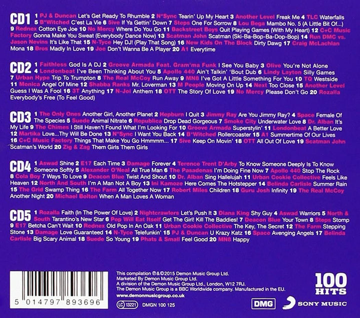 100 Hits: 90s Essentials [Audio CD]