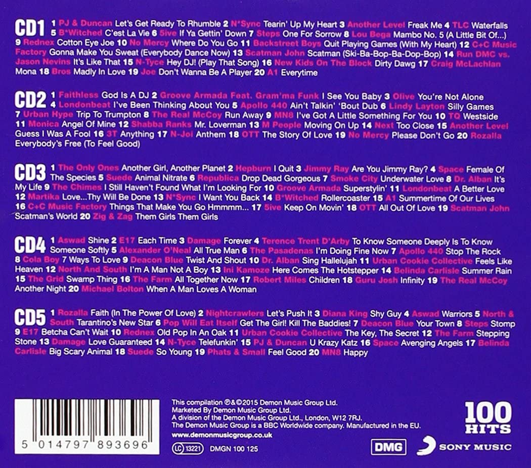 100 Hits: 90s Essentials [Audio-CD]