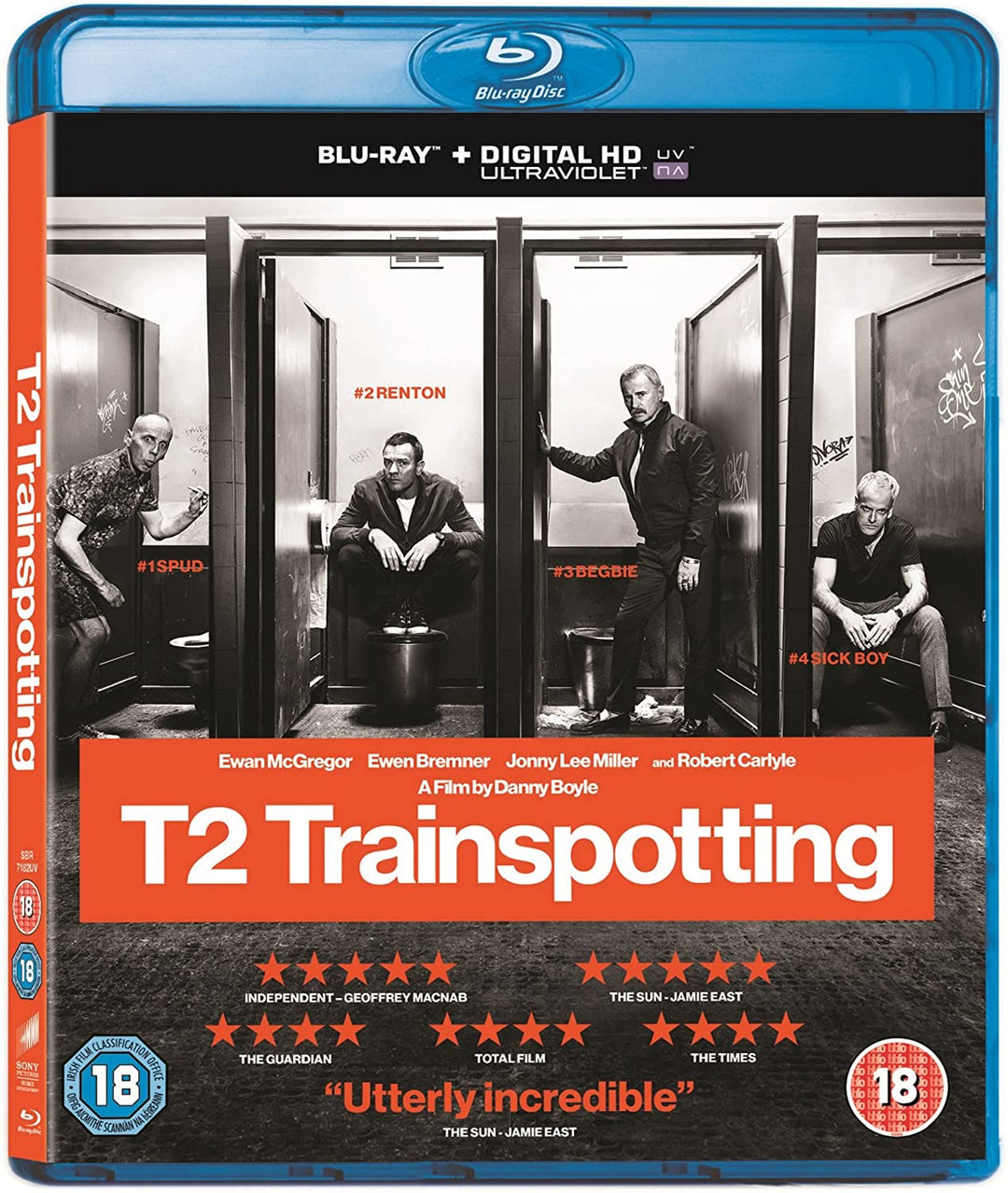 T2 Trainspotting [Blu-ray] [2017] [Regio vrij]