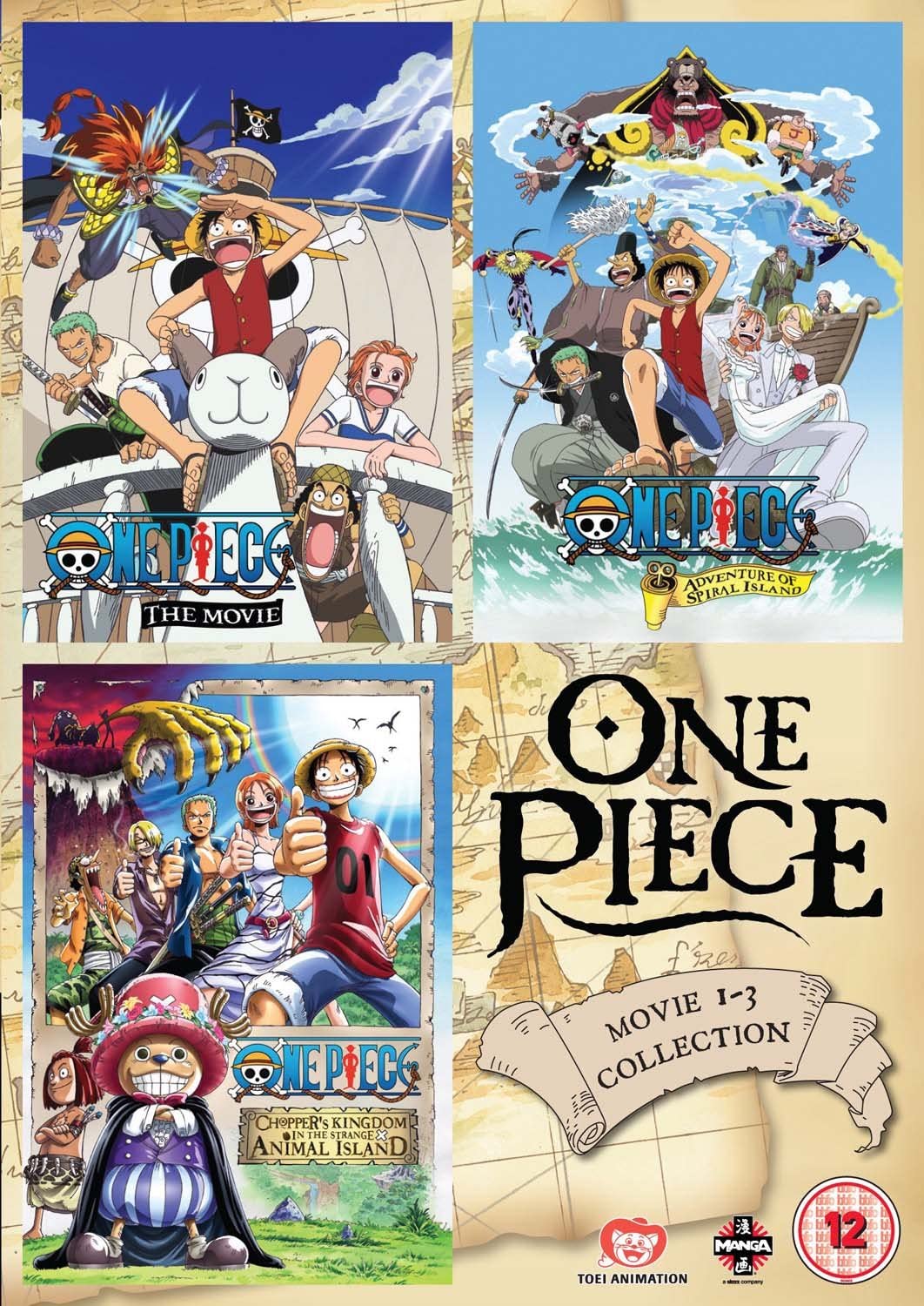One Piece Movie Collection 1 (Enthält die Filme 1-3) [DVD]