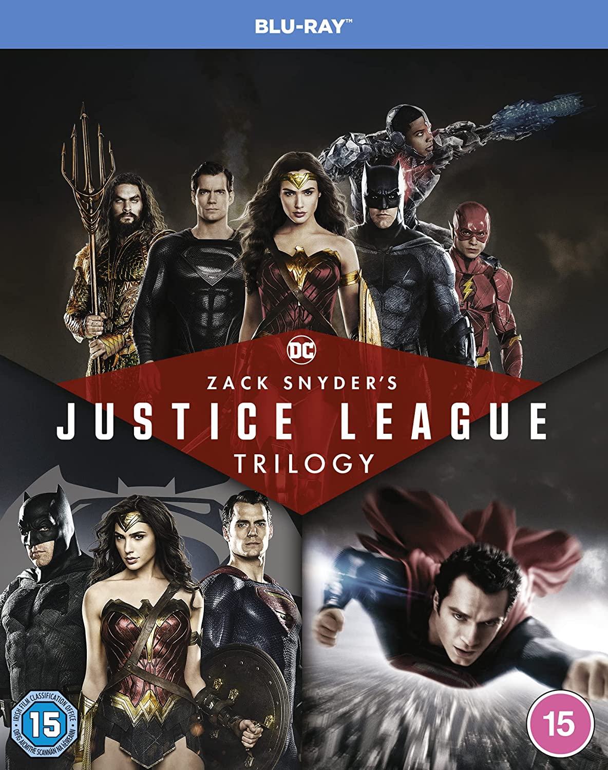 Zack Snyders Justice League-Trilogie (2021) – Blu-ray [Region Free] 1