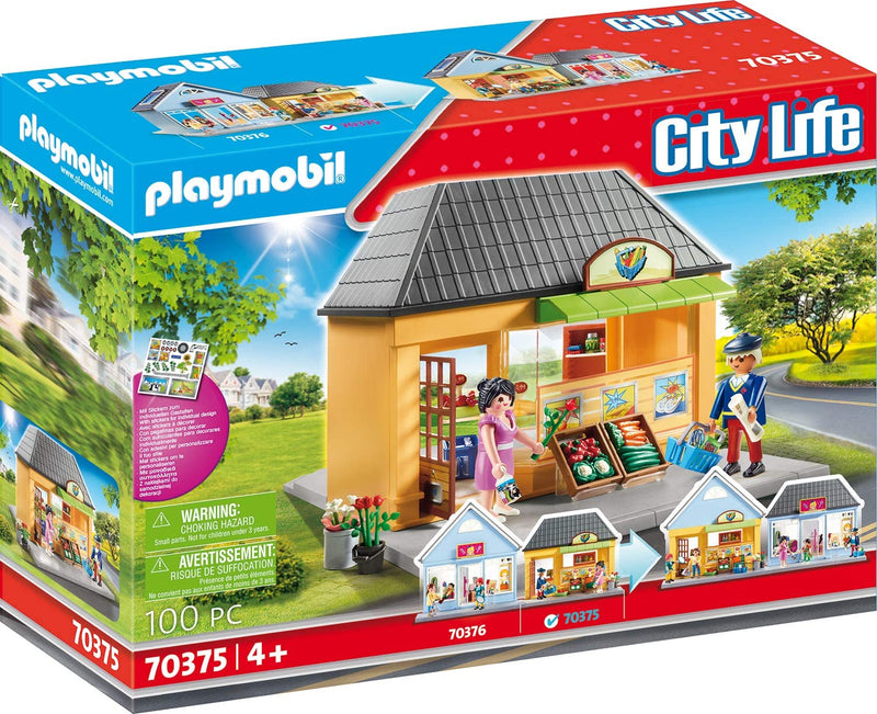 Playmobil 70375 City Life My Little Town My Supermarket, for Children Ages 4+