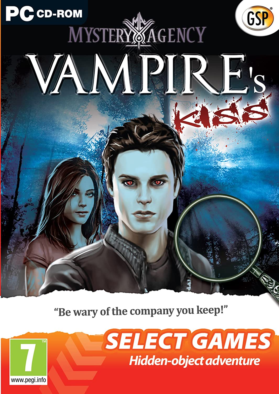SELECT GAMES: Mystery Agency: A Vampire’s Kiss (PC DVD)