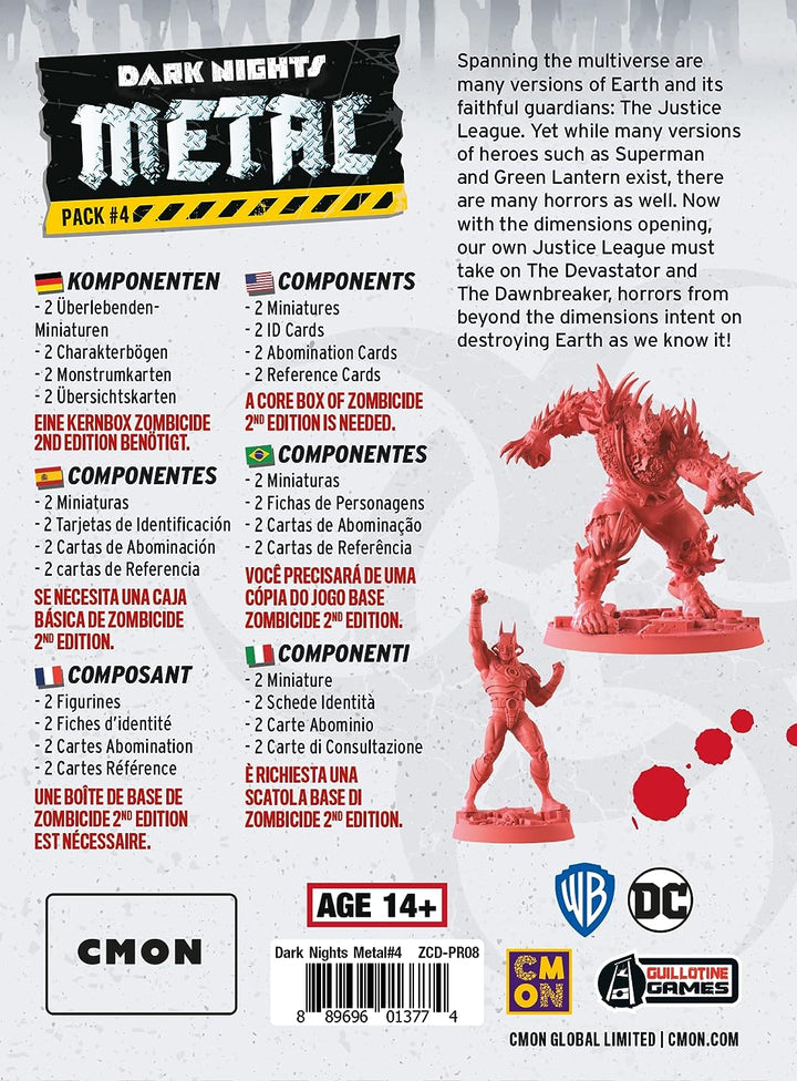 Zombicide 2. Edition: Dark Night Metal Promo Pack Nr. 4