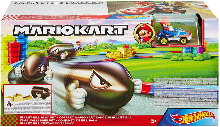 Hot Wheels GKY54 Mario Kart Bullet Bill-speelset
