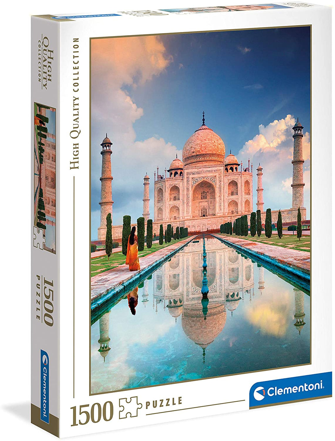Clementoni Collection 31818, Taj Mahal-Puzzle für Kinder und Erwachsene – 1500 Teile, ab 10 Jahren, mehrfarbig