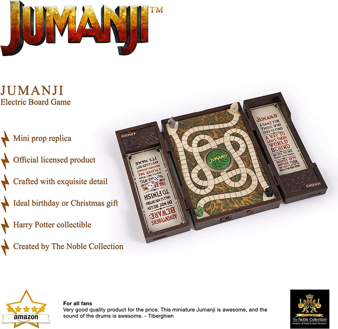 The Noble Collection Jumanji Mini Electronic Replica Board - Mini Replica Of The Iconic Jumanjic Board - Officially Licensed Jumanji Film Set Movie Gifts