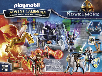 Playmobil 70187 Knights of Novelmore Advent Calendar
