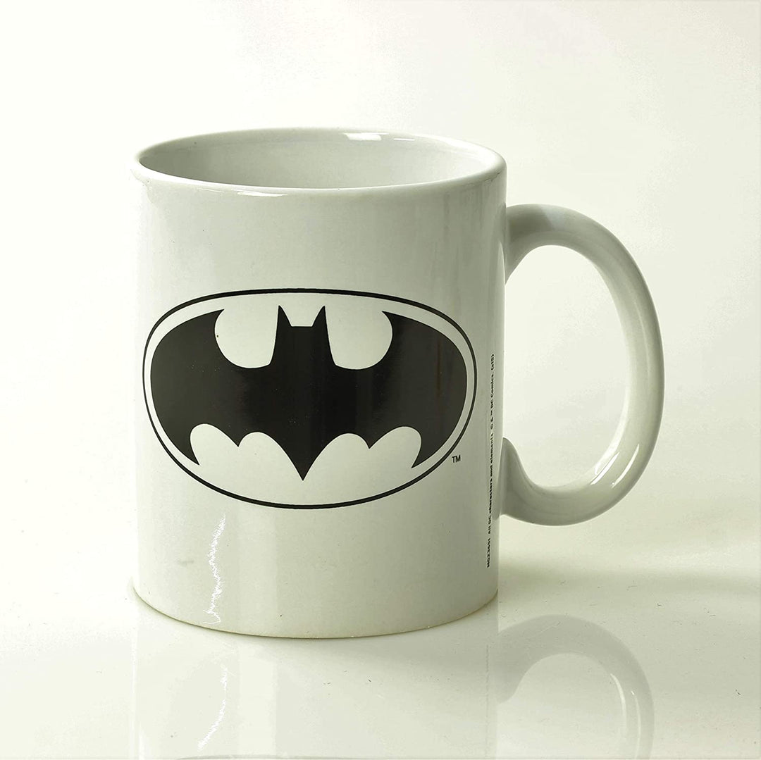 Taza de cerámica con logo mono de Batman de DC Comics Originals