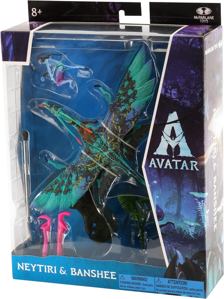 McFarlane Toys - Disney Avatar – World of Pandora Neytiri and Seze Banshee Movie
