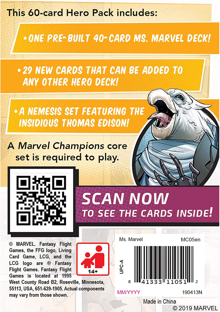 Marvel Champions: Ms. Marvel Heldenpaket
