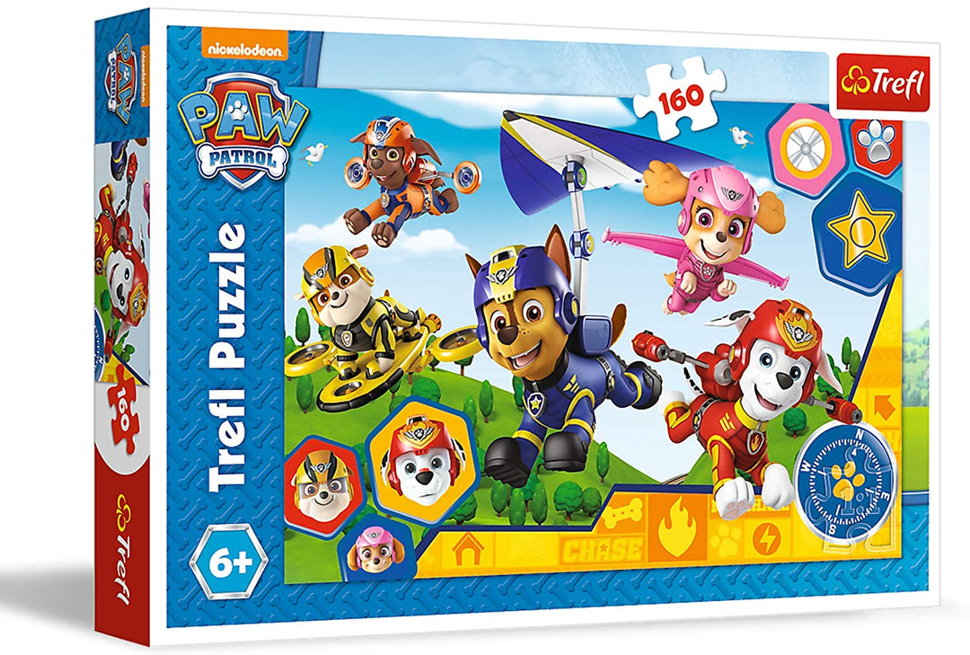 Trefl 916 15363 Hilfsbereit, PAW Patrol 160 Teile, für Kinder ab 6 Jahren 160 Stück, farbig