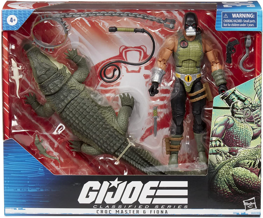 GI Joe Classified Series Croc Master &amp; Fiona Actionfiguren 38 Sammlerstücke vorab