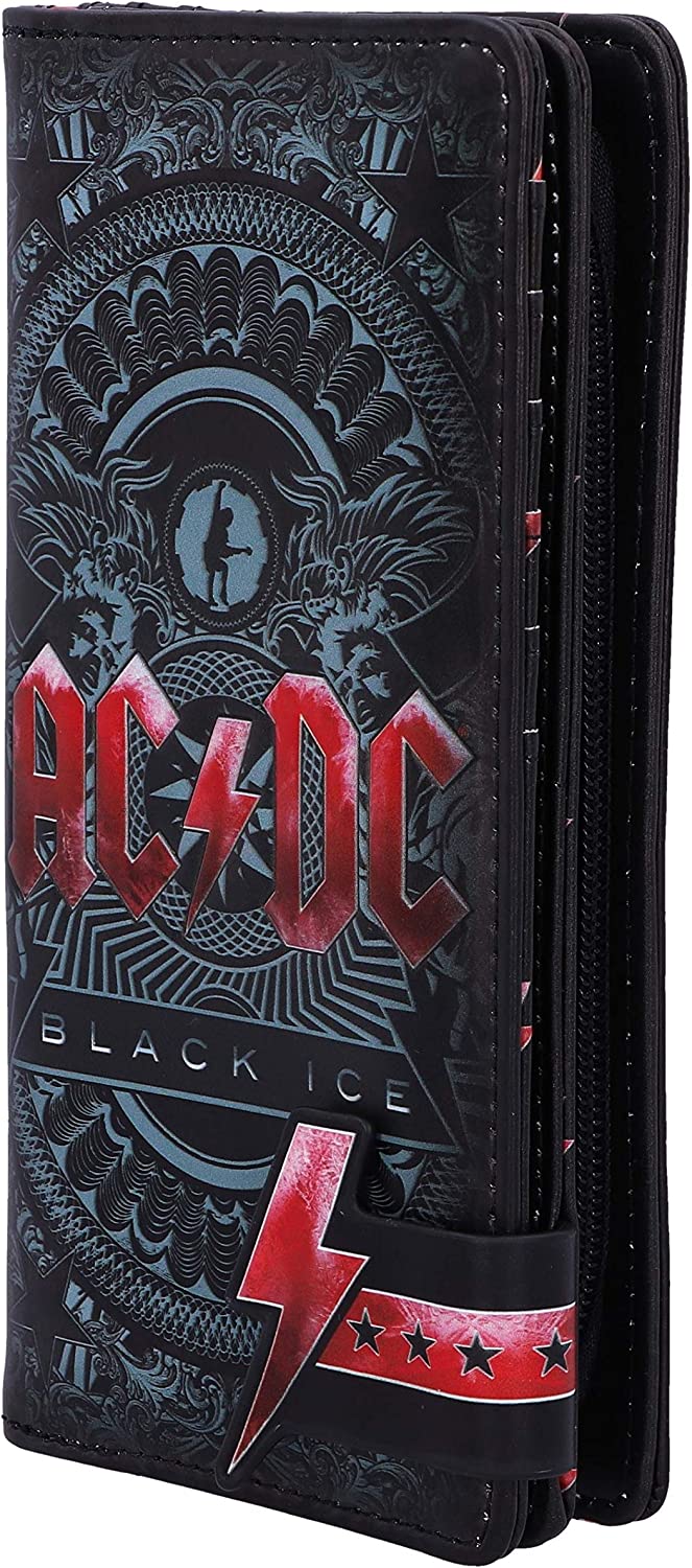 Nemesis Now offiziell lizenziertes AC/DC Black Ice Album geprägtes Portemonnaie, Pol