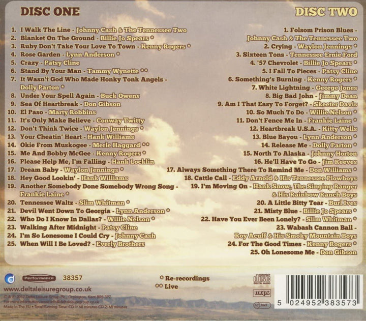 Fifty Country Greats [Audio CD]