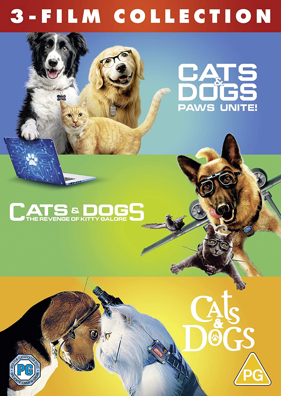 Cats &amp; Dogs 3 Film Collection [2020] – Familie/Komödie [DVD]