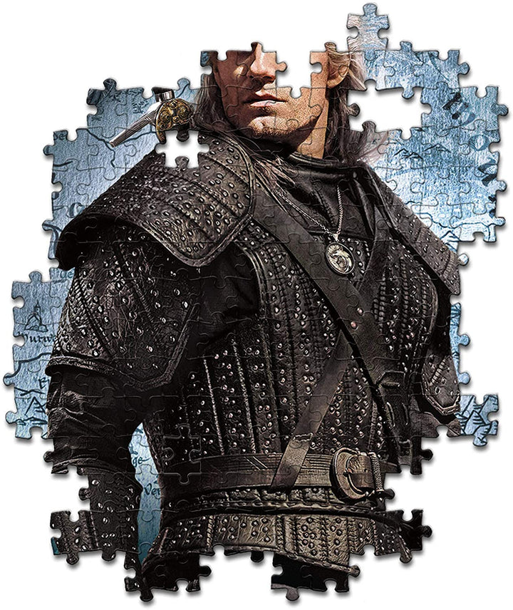 Clementoni – 35092 – Puzzle The Witcher – Made in Italy – Puzzle für Erwachsene, 500 Teile