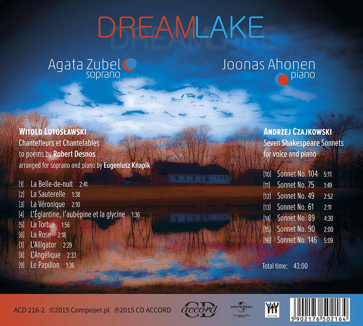 Zubel - Dream [Zubel / Ahonen, Andrzej Kosendiak] ACCORD: A 216] [Audio CD]