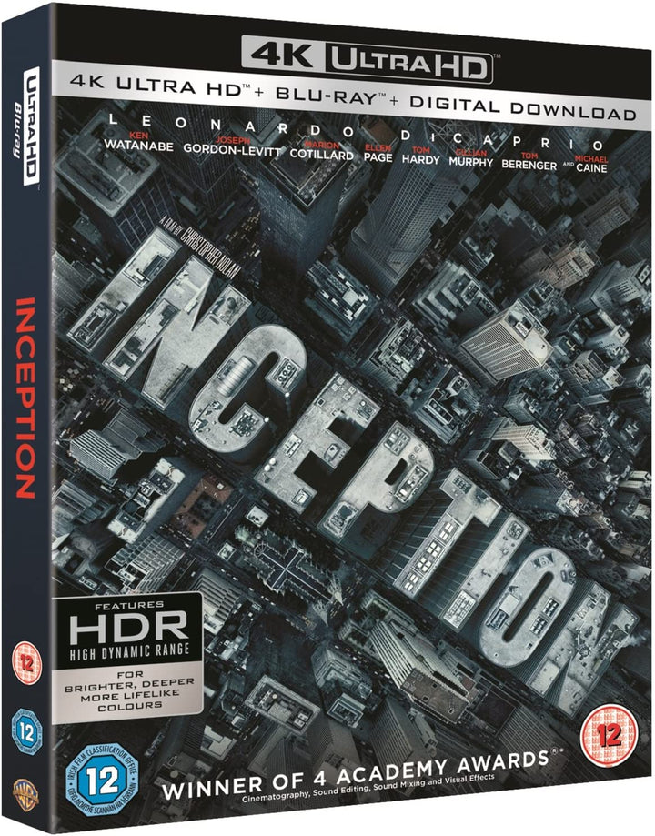 Inception - Action/Sci-fi [Blu-Ray]