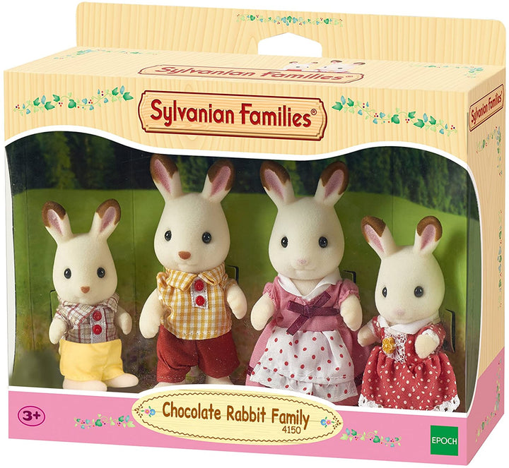 Familia de conejos de chocolate de Sylvanian Families