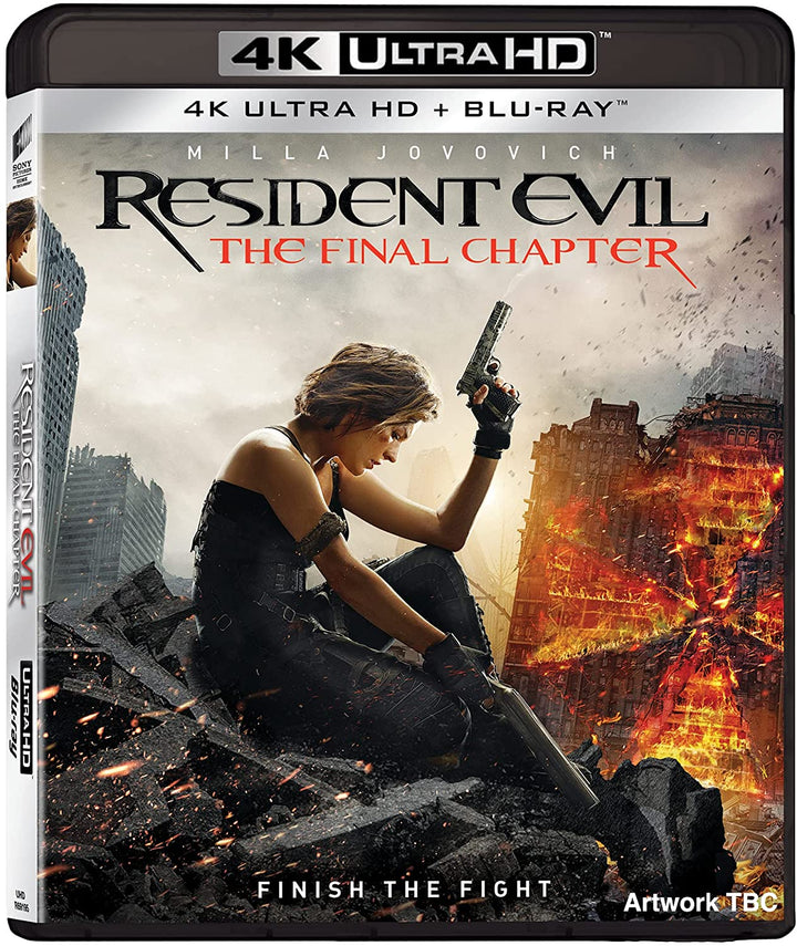 Resident Evil: The Final Chapter (2016) (2 Discs - UHD & BD) - Action/Horror [Blu-ray]