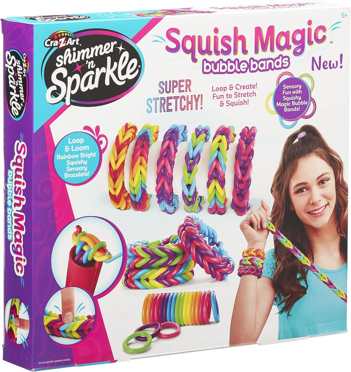 Shimmer and Sparkle 17343 Shimmer n Sparkle Squish Magic Bubble Loom Making kit