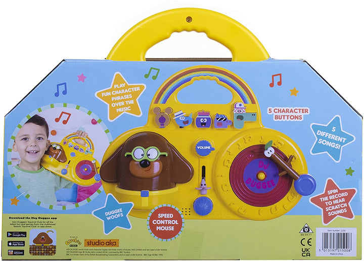 AB Gee abgee 539 2150 EA Hey Spin and Groove avec DJ Duggee, multicolore