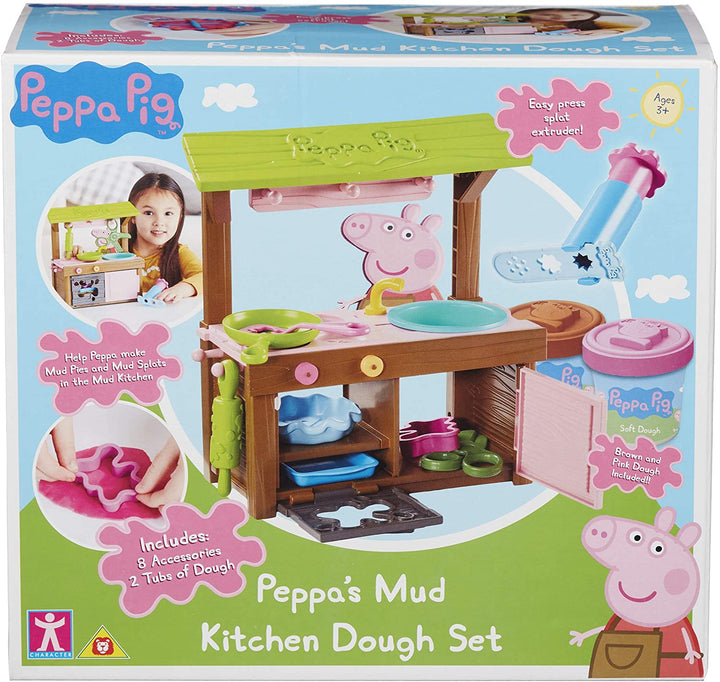 Peppa Pig 7038 PEPPA&#39;S MUD Küchenteigset, Mehrfarbig