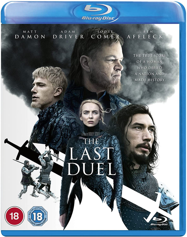 The Last Duel Blu-ray [2021] [Region Free] - Historical drama [Blu-ray]