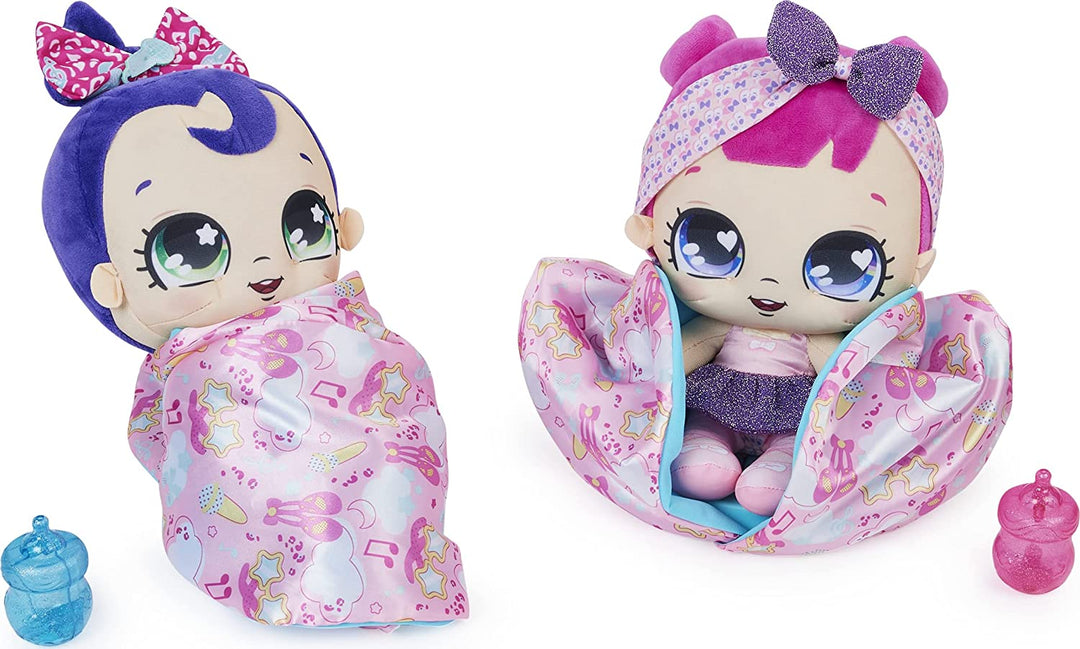 Magic Blanket Babies Surprise pluche babypop met meer dan 80 geluiden en reacties,