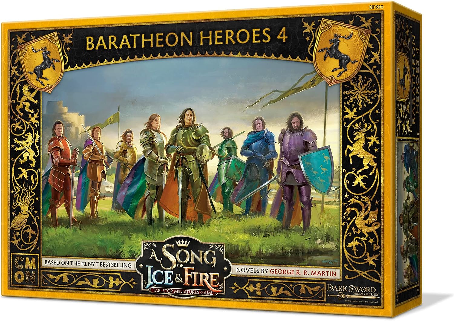 CMON A Song of Ice and Fire: Baratheon Heroes 4 Expansion (SIF820) 8