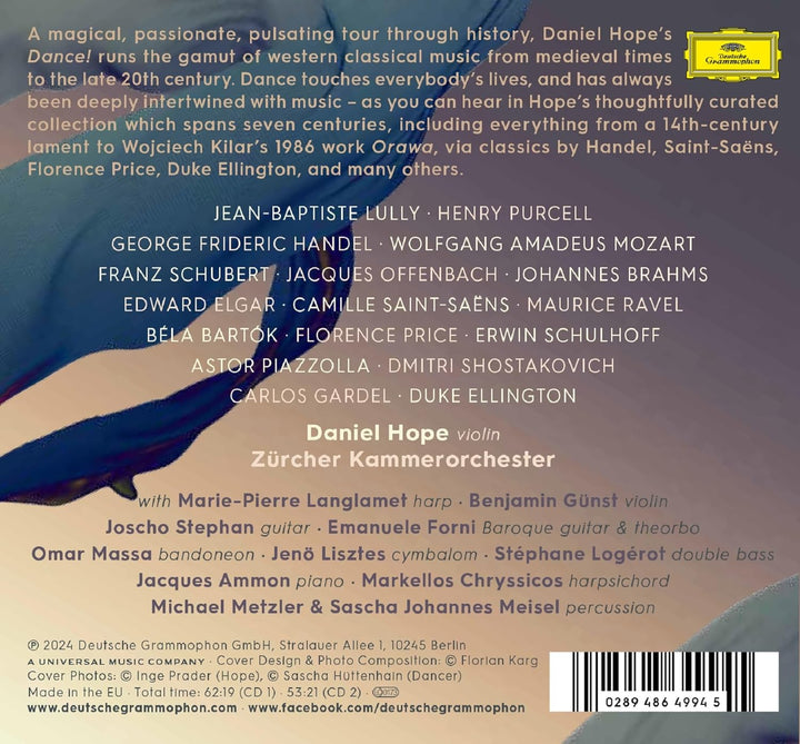 Daniel Hope Zrcher Kammerorchester - Dance! [Audio CD]