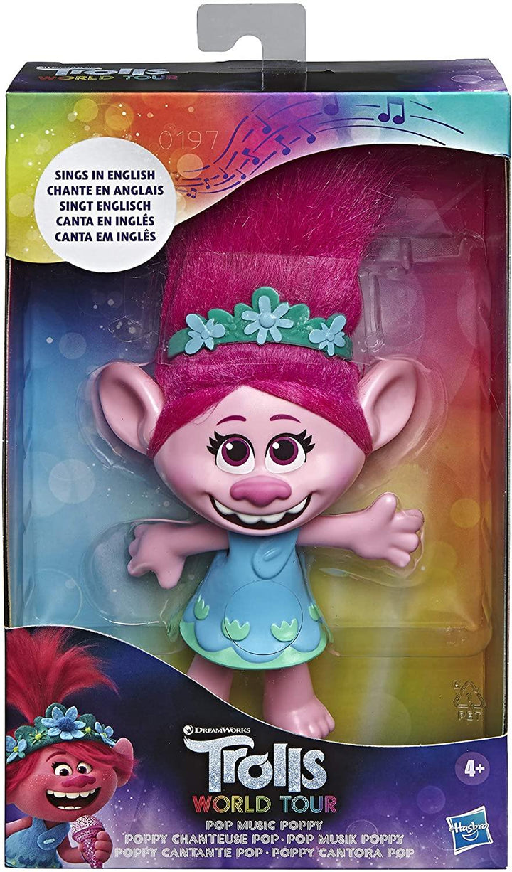 DreamWorks Trolls Pop Music Poppy Singing Doll Toy - Yachew
