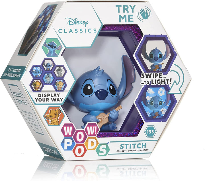 WOW! PODS Stitch - Lilo & Stitch | Official Disney Classic Light-Up Bobble-Head