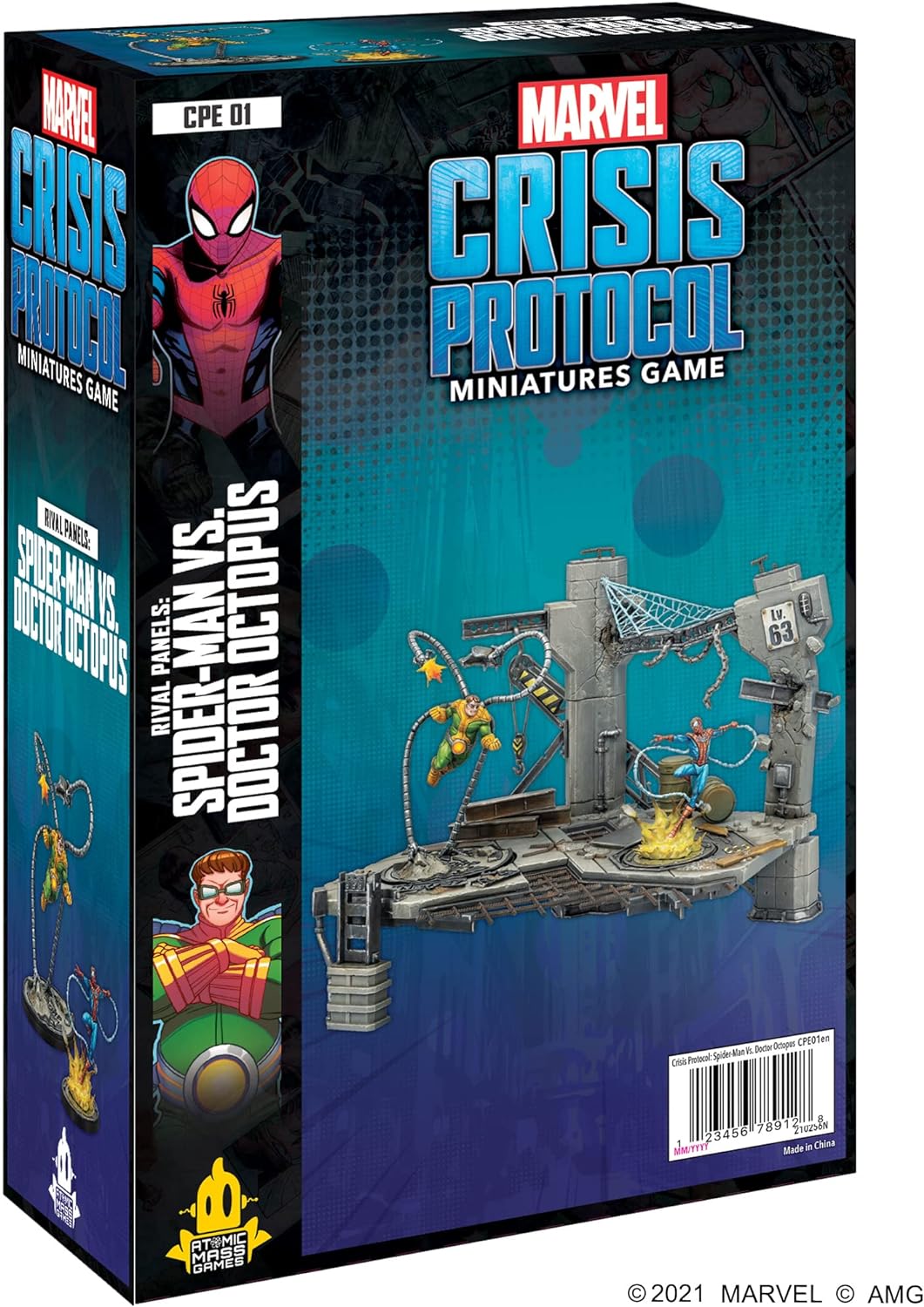 Marvel Crisis Protocol Rival Panels Spider-Man gegen Doctor Octopus
