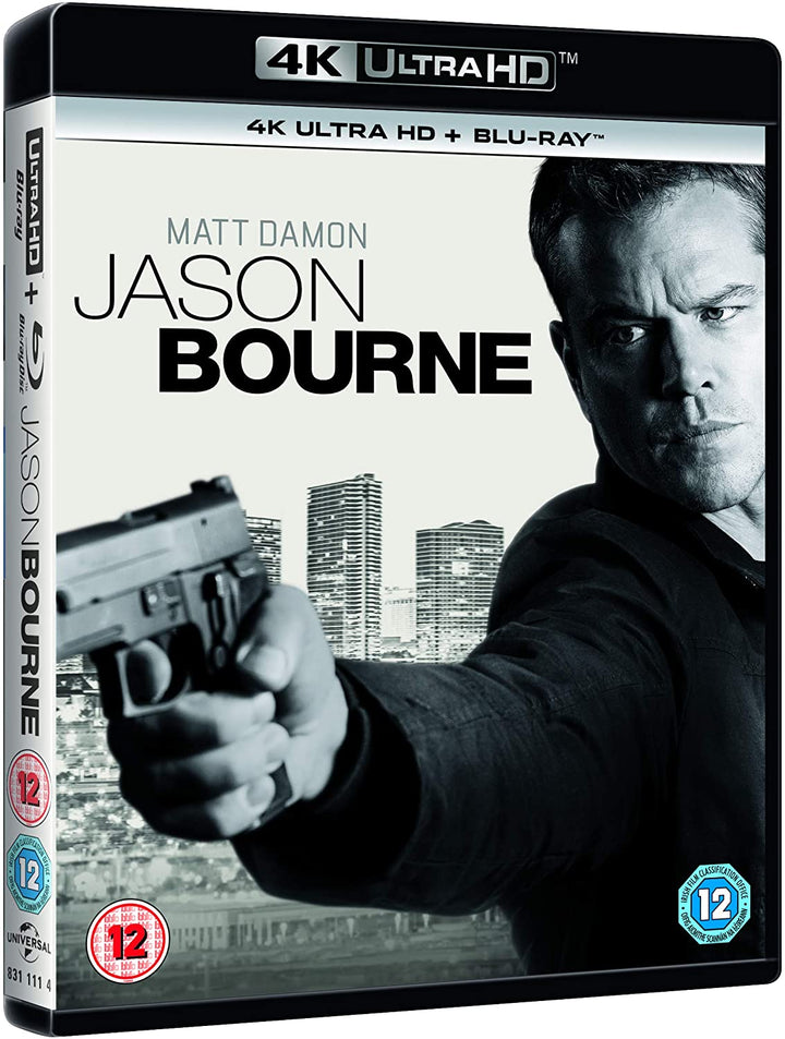 Jason Bourne (4K UHD) - thriller [Blu-ray]