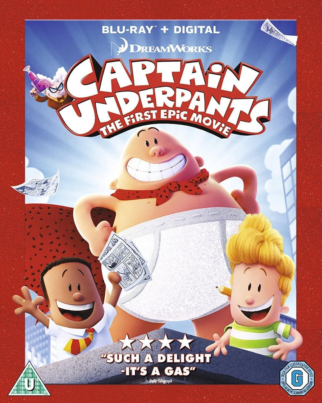 Captain Underpants: Der erste epische Film [2017] [Blu-ray]