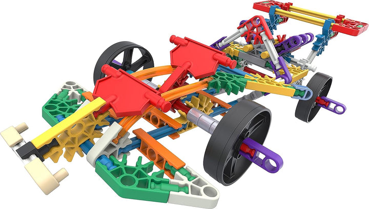K'NEX 80202 Modellbau-Spaßwannen-Set, 3D-Lernspielzeug für Kinder, 300-teilig