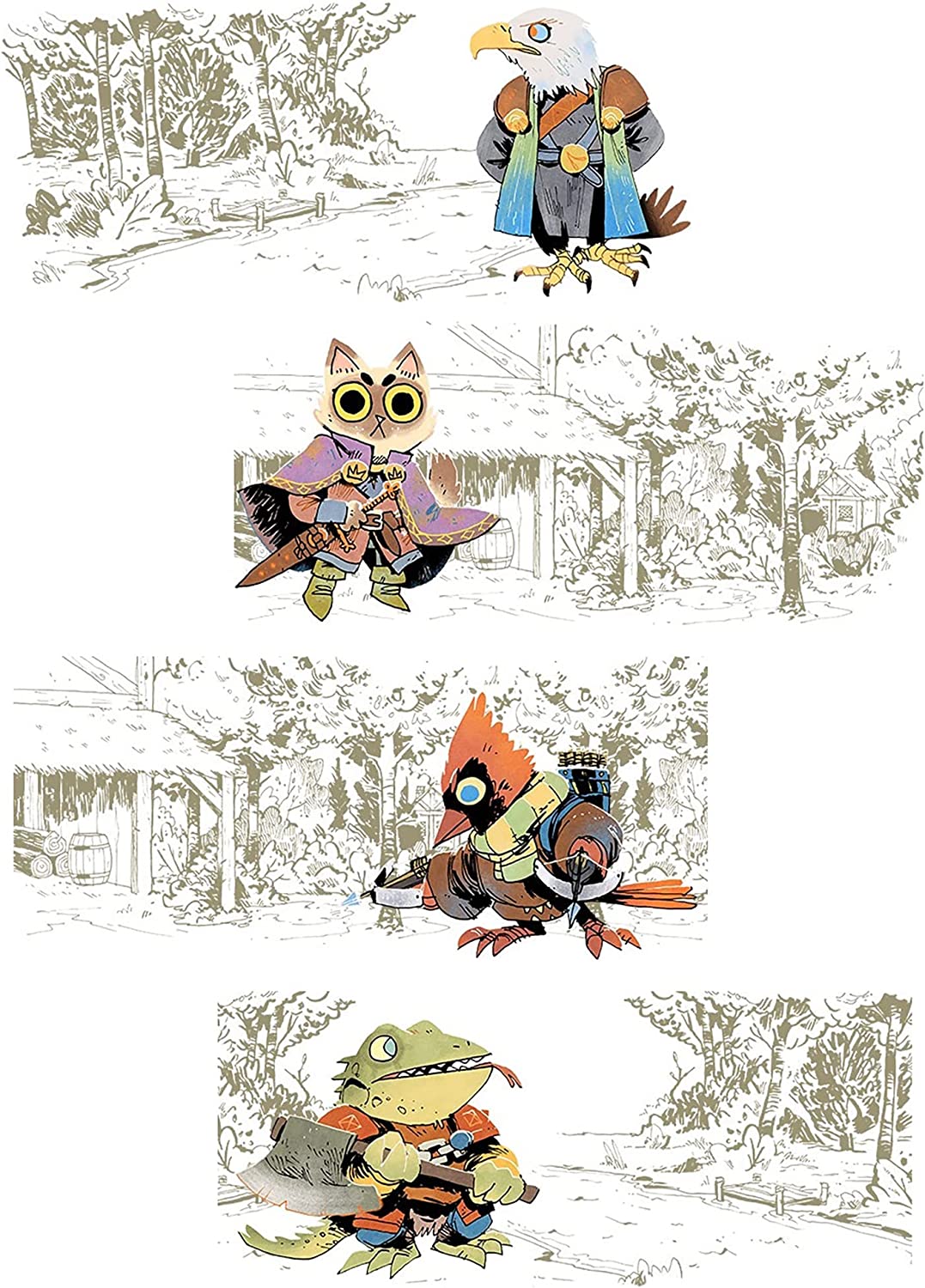 Magpie Games Root RPG: Denizens Deck (C07MPG)