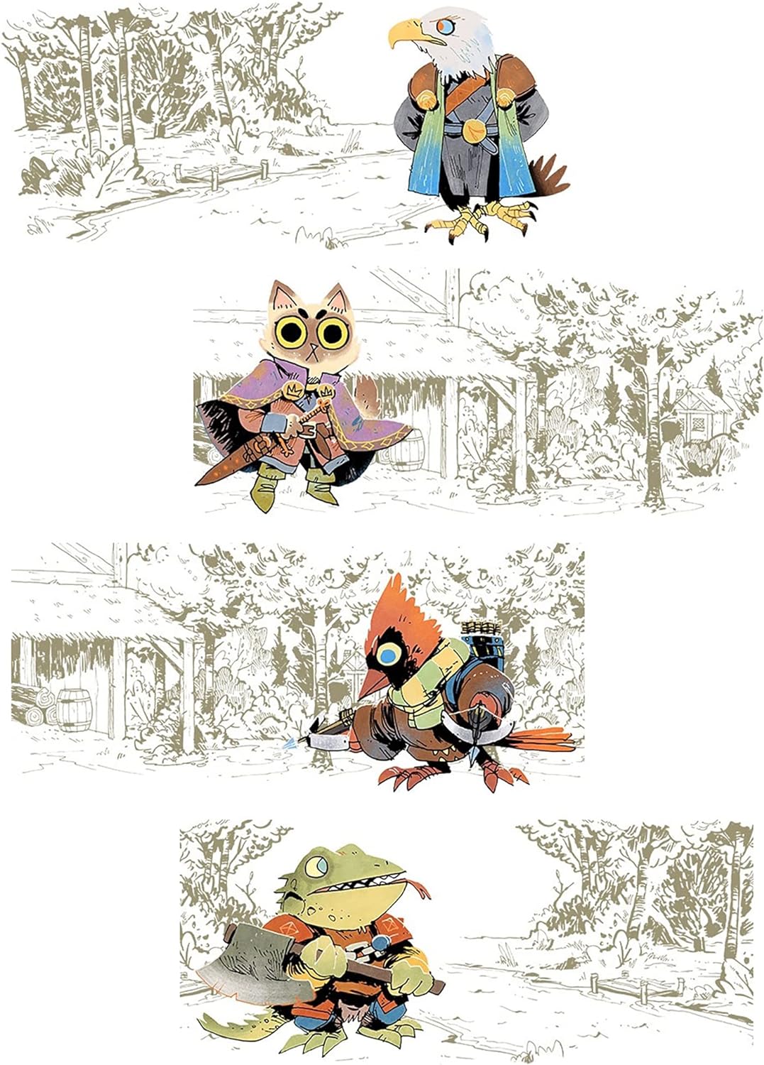 Magpie Games: Root RPG, GM Accessory Pack, Tack Your Campaign with Two Custom No