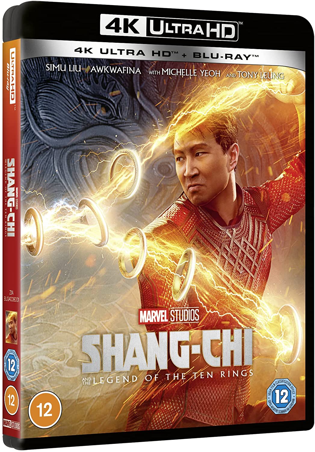 Marvel Studios Shang-Chi und die Legende der zehn Ringe 4K UHD [2021] – Action/Fantasy [Blu-ray]