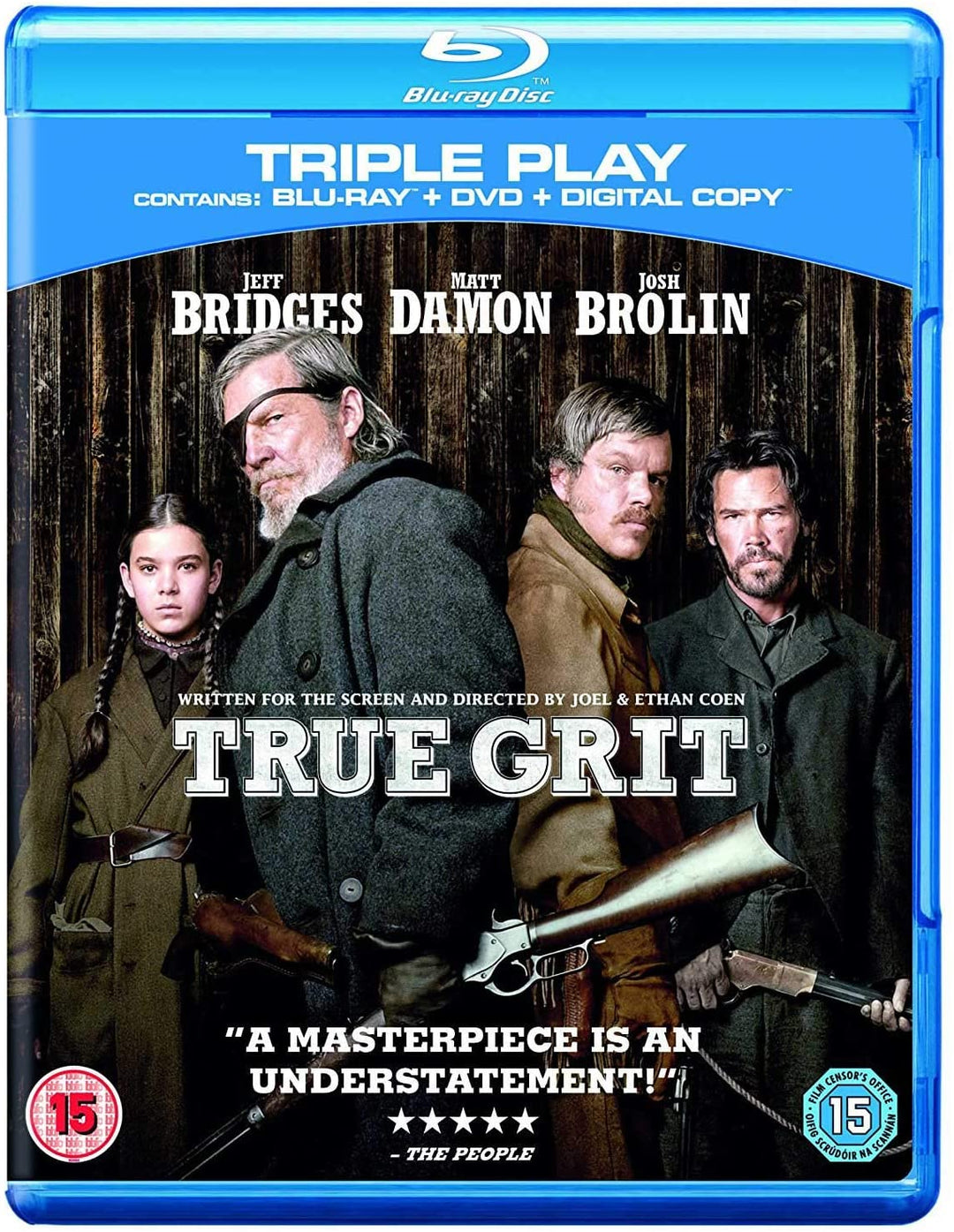 True Grit – Western (Blu-ray + DVD) [2011] [Region Free] [Blu-ray]