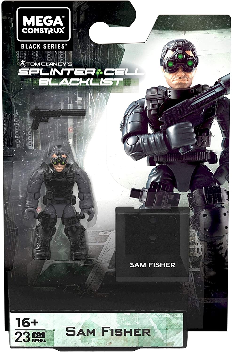 Lista nera di Mega Contrux Black Series Splinter Cell Sam Fisher