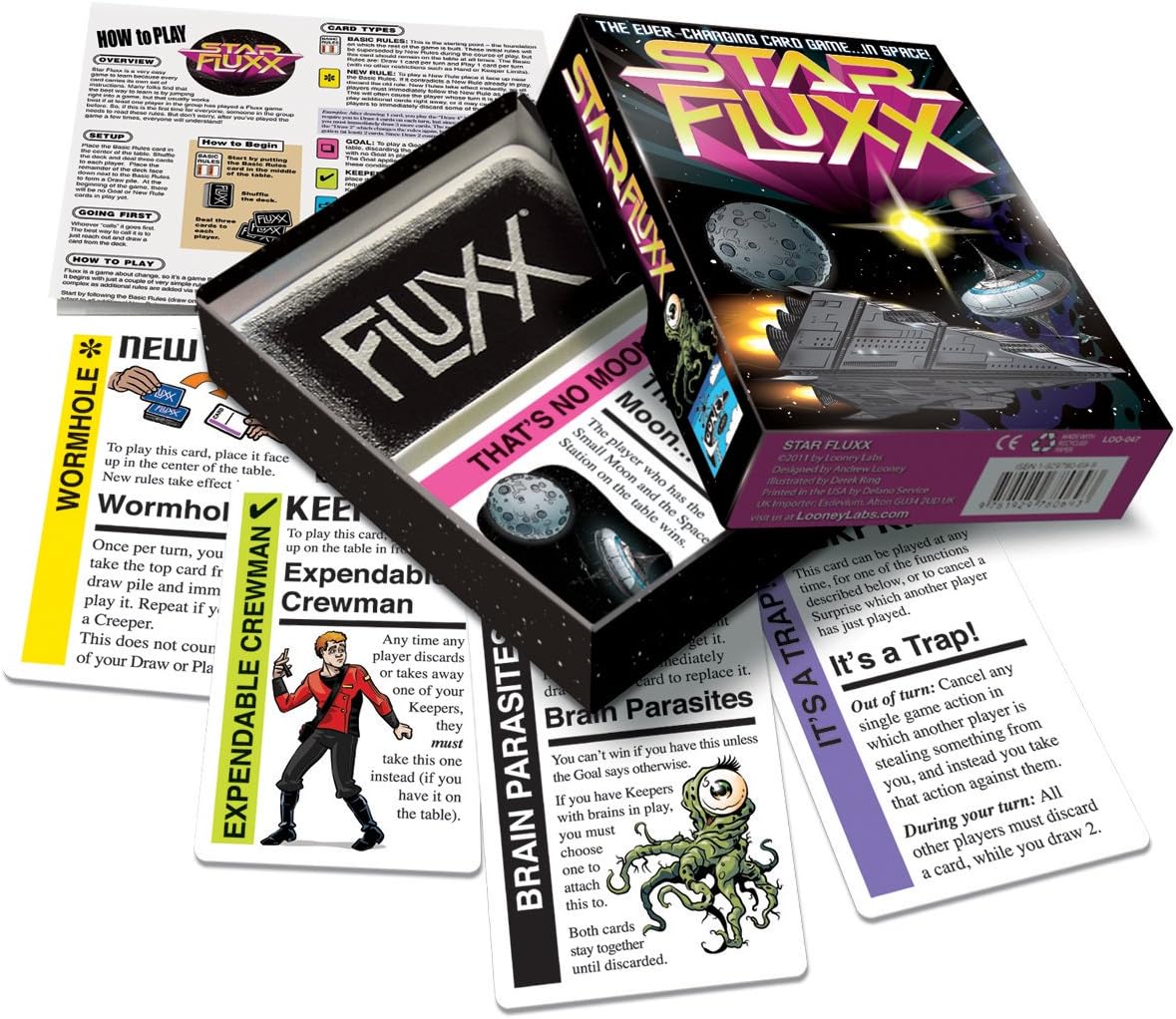 Looney Labs Star Fluxx-Kartenspiel