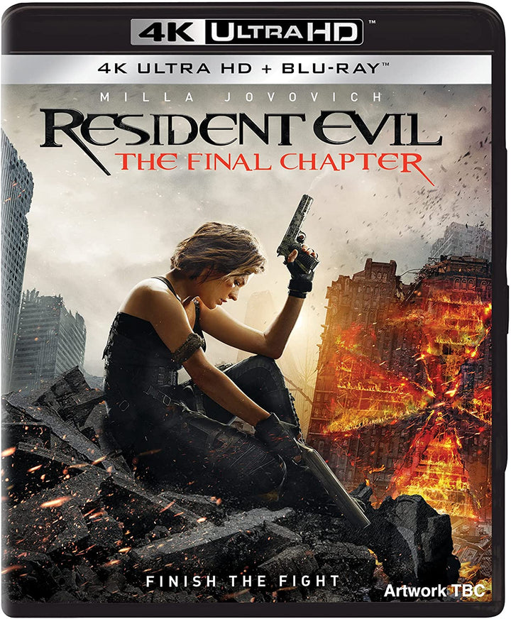 Resident Evil: The Final Chapter (2016) (2 Discs - UHD & BD) - Action/Horror [Blu-ray]