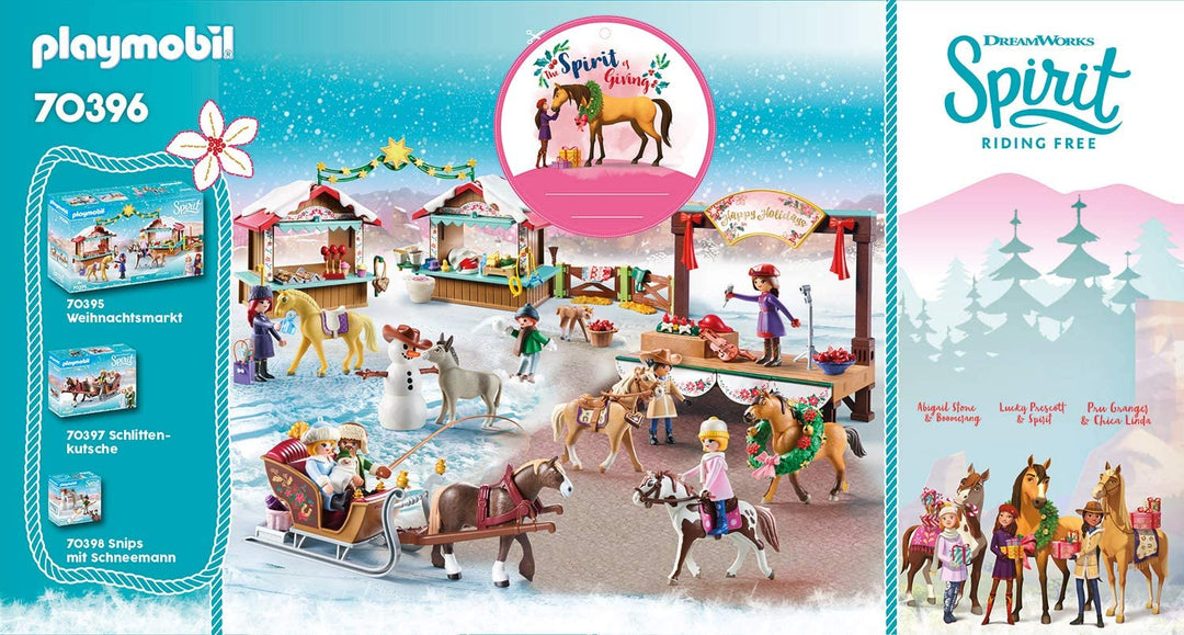 DreamWorks Spirit 70396 Weihnachtskonzert von Playmobil, für Kinder ab 4 Jahren