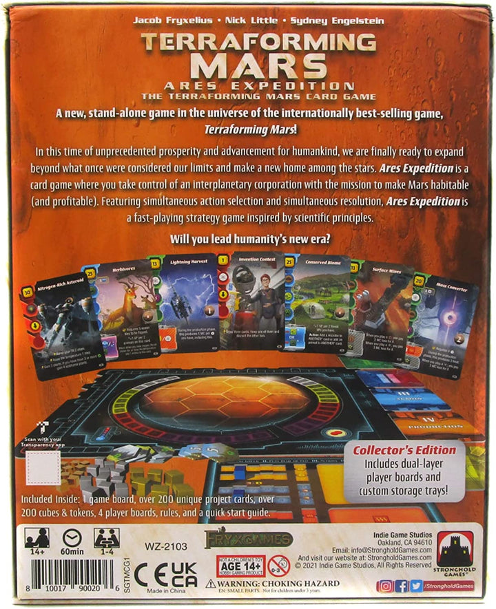Stronghold-Spiele | Terraforming Mars: Ares-Expedition | Brettspiel | Ab 14 Jahren |